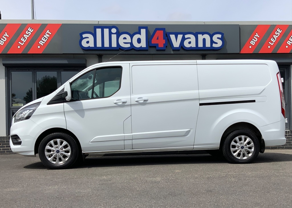 Ford Transit Custom 320 2.0 130 Bhp L2h1 Lwb Limited Panel Van Ecoblue CK23BXC White #5