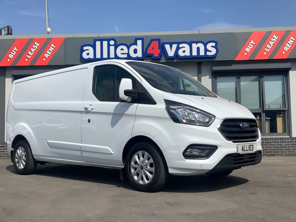 Ford Transit Custom 320 2.0 130 Bhp L2h1 Lwb Limited Panel Van Ecoblue CK23BXC White