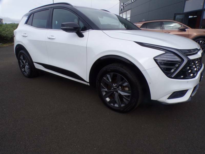 Kia Sportage 1.6T Gdi Hev Gt-line S White