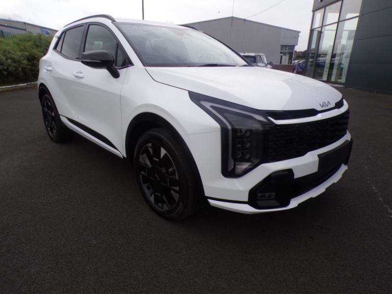 Kia Sportage 1.6T Gdi Hev Gt-line White