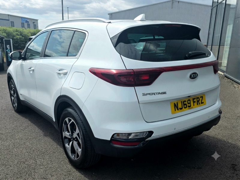 Kia Sportage 1.6T Gdi Isg 2 Awd White #6