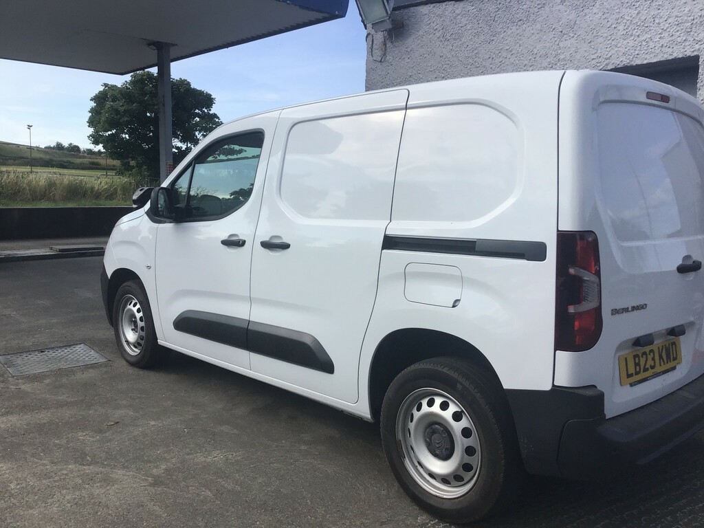 Citroen Berlingo Panel Van 1.5 Berlingo Van M Bluehdi 100 Ss 6-Spe LB23KWD White #5