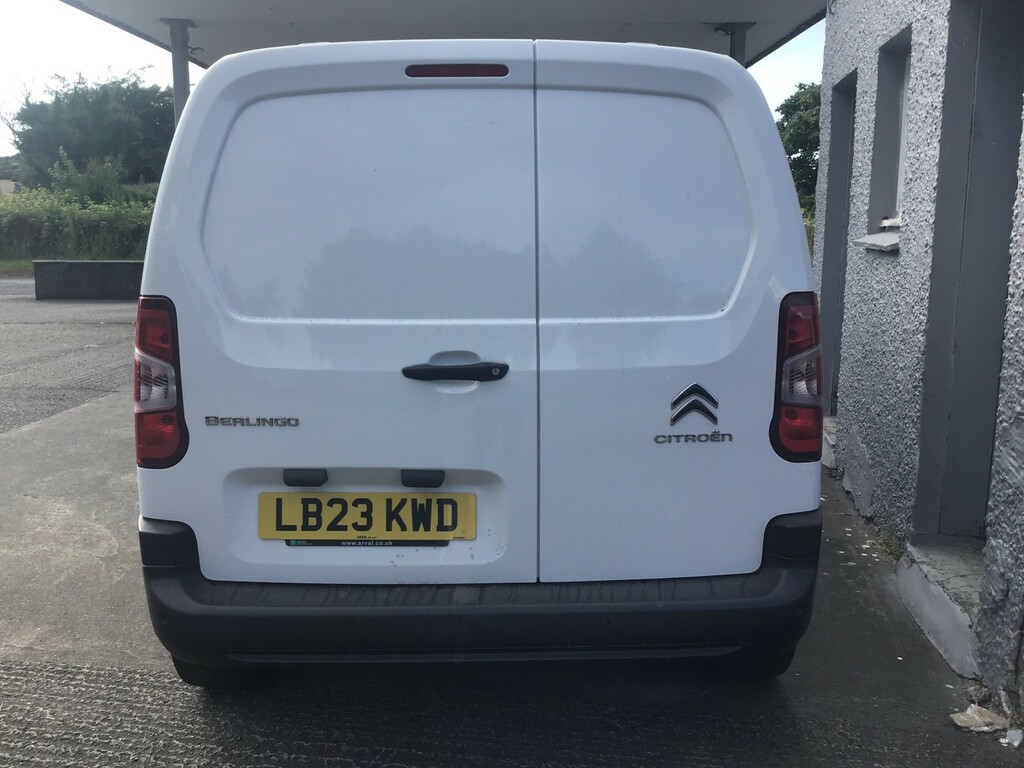 Citroen Berlingo Panel Van 1.5 Berlingo Van M Bluehdi 100 Ss 6-Spe LB23KWD White #3