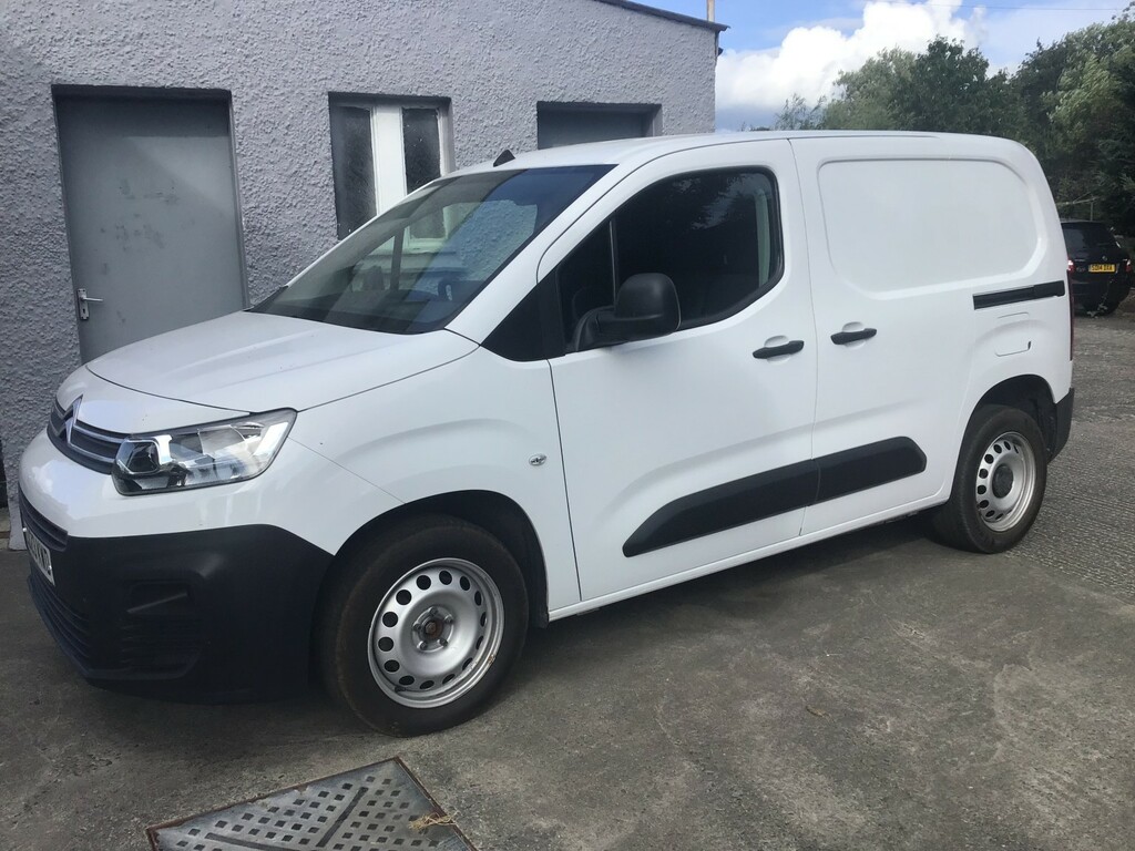 Citroen Berlingo Panel Van 1.5 Berlingo Van M Bluehdi 100 Ss 6-Spe LB23KWD White #6