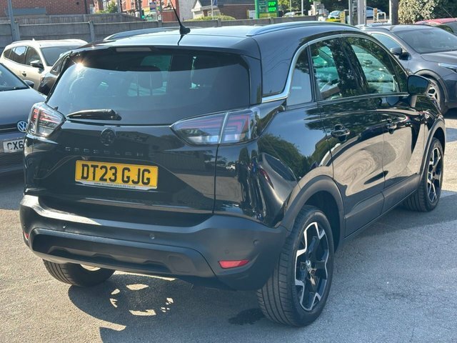 Vauxhall Crossland 1.2 Turbo Ultimate Suv Euro 6 S S DT23GJG Black #4