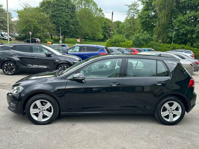 Volkswagen Golf 1.4 Tsi Bluemotion Tech Match Edition Hatchback MT66VTZ Black #6