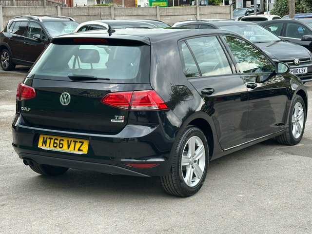 Volkswagen Golf 1.4 Tsi Bluemotion Tech Match Edition Hatchback MT66VTZ Black #4