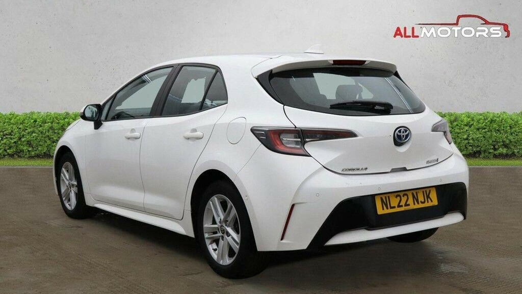 Toyota Corolla 1.8 Vvt-h Icon Tech Cvt Euro 6 Ss White #3