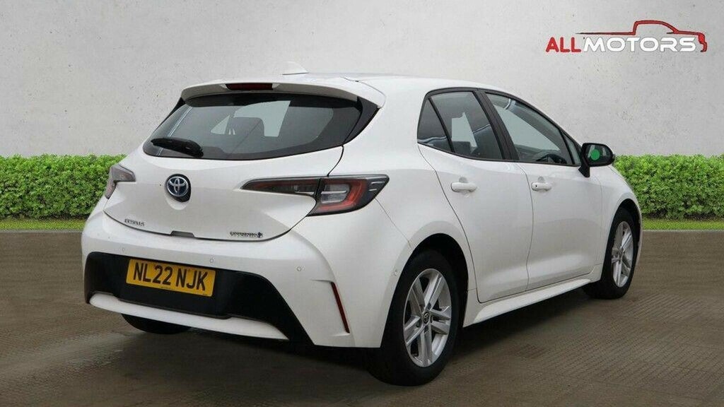 Toyota Corolla 1.8 Vvt-h Icon Tech Cvt Euro 6 Ss White #4