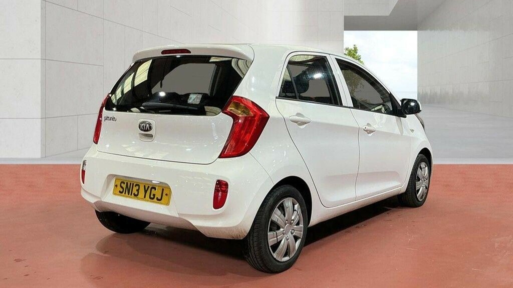 Kia Picanto 1.0 1 Euro 5 White #4