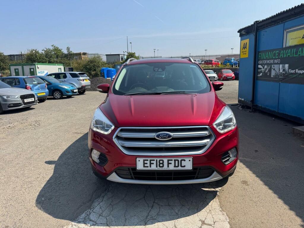 Ford Kuga 2.0 Tdci Titanium X Powershift Awd Euro 6 Ss Red #2