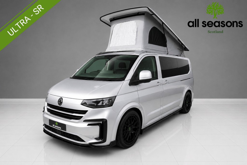 Volkswagen Campervan Lwb Dsg Campervan With Tailgate, Led Lights, Rever Grey