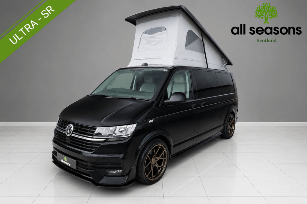 Volkswagen Campervan Lwb Dsg Campervan With Aircon, 6 Seats, , Pop Top, Black