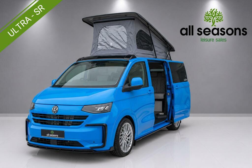 Volkswagen Campervan Swb Dsg Campervan With Tailgate, Led Lights, Rever Blue
