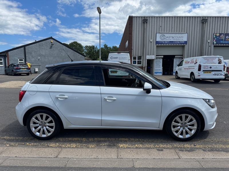 Audi A1 1.2 Tfsi Sport 35 Tax Low Insurance Group White #4