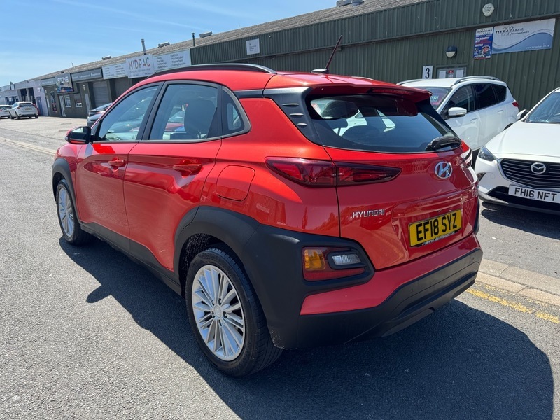 Hyundai Kona Se Orange #5