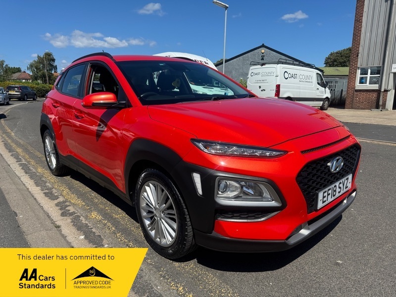 Hyundai Kona Se Orange #2