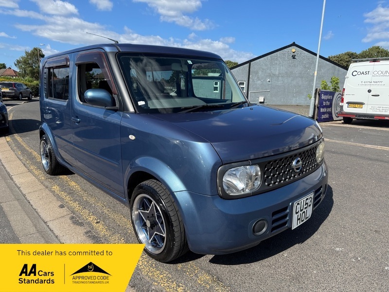 Nissan Cube Mpv Blue #2