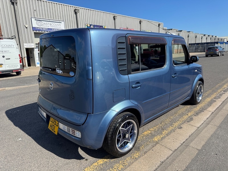 Nissan Cube Mpv Blue #6