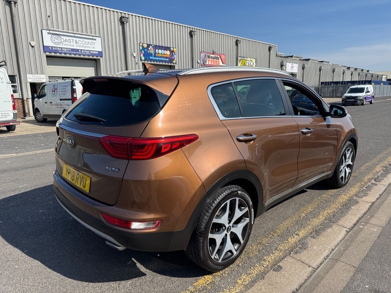 Kia Sportage Crdi Gt-line Brown #6