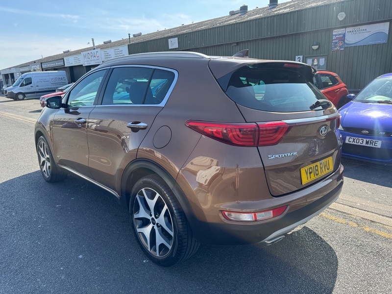Kia Sportage Crdi Gt-line Brown #5