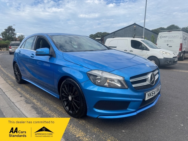 Mercedes-Benz A Class A220 Cdi Blueefficiency Amg YK64FMX Blue #2