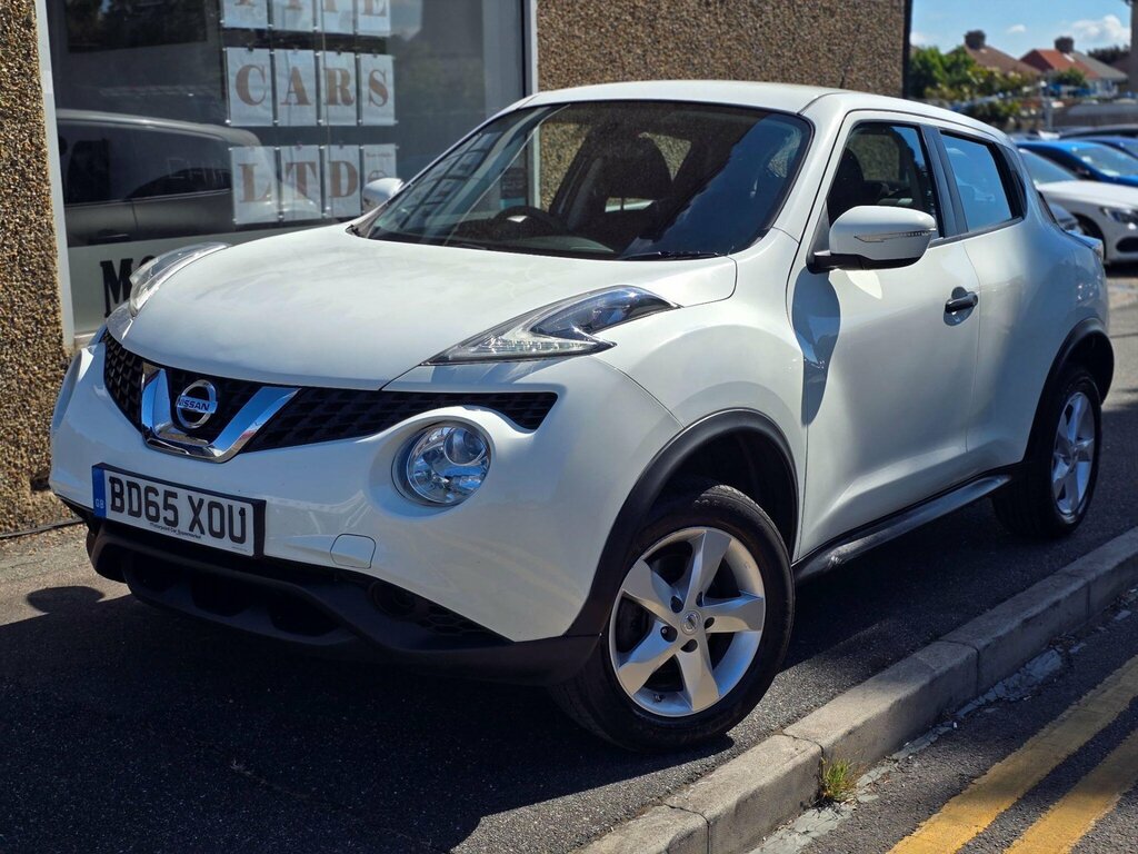 Nissan Juke 1.6 Visia Euro 6 White #6