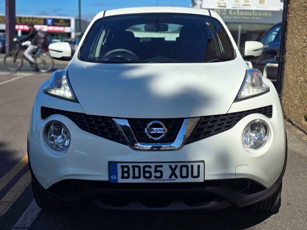 Nissan Juke 1.6 Visia Euro 6 White #4