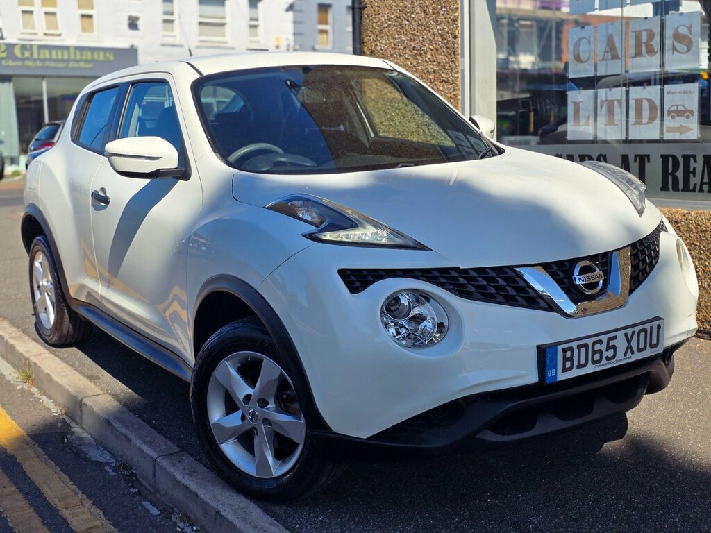Nissan Juke 1.6 Visia Euro 6 White #2