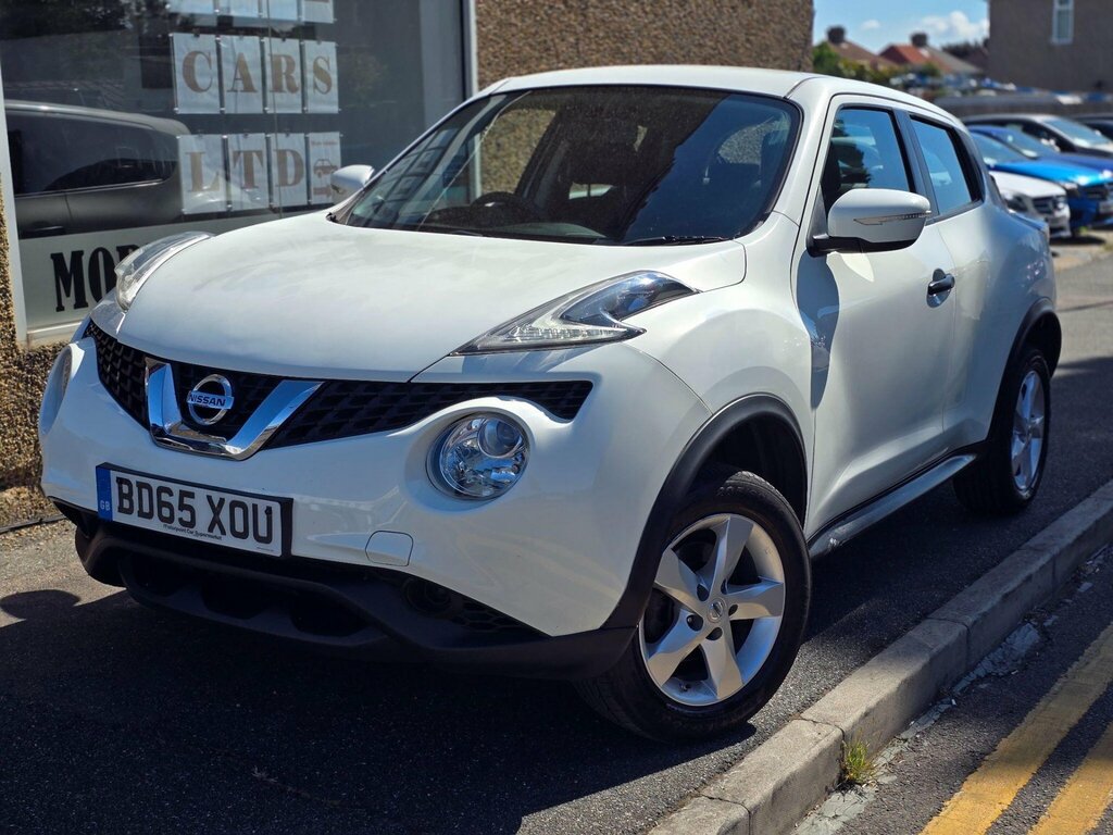 Nissan Juke 1.6 Visia Euro 6 White #5