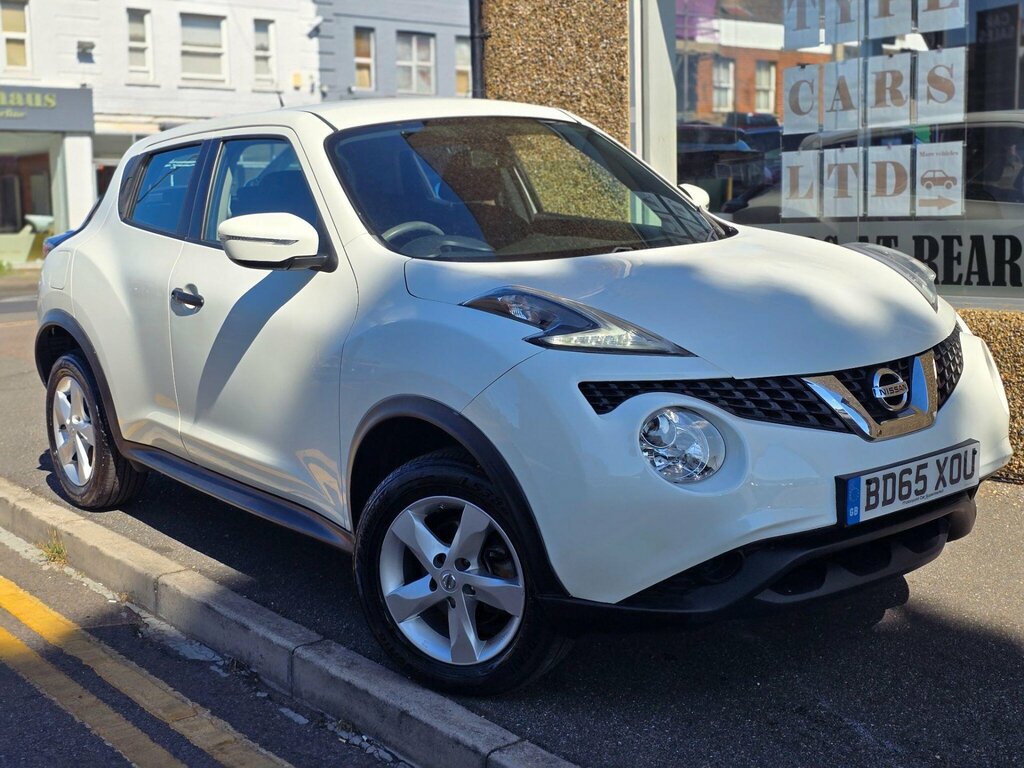 Nissan Juke 1.6 Visia Euro 6 White #3