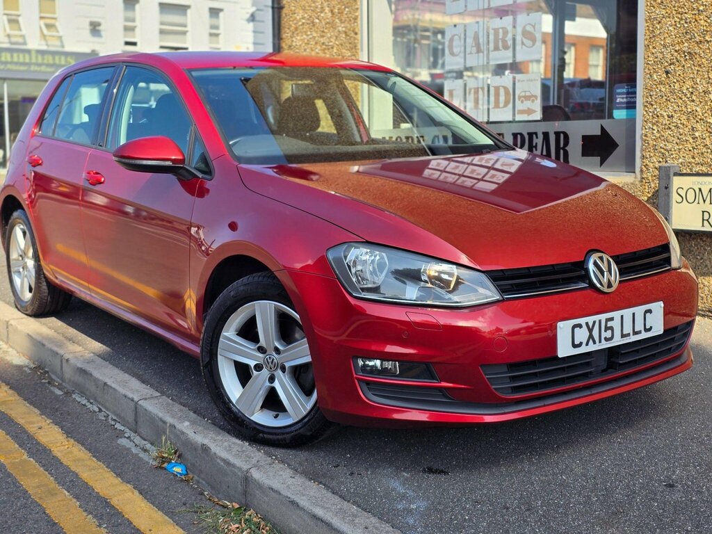 Volkswagen Golf 1.4 Tsi Bluemotion Tech Match Dsg Euro 5 Ss Red #2