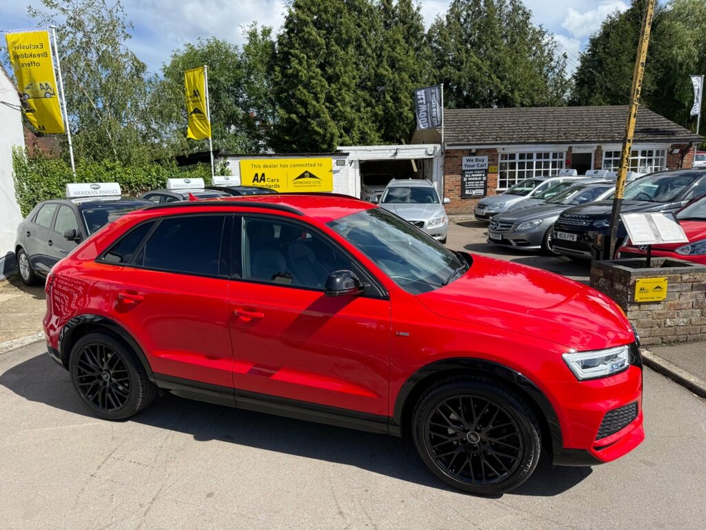 Audi Q3 2.0 Tdi Black Edition Quattro Euro 6 Ss Red #2