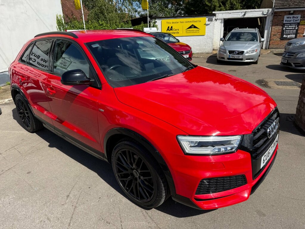 Audi Q3 2.0 Tdi Black Edition Quattro Euro 6 Ss Red