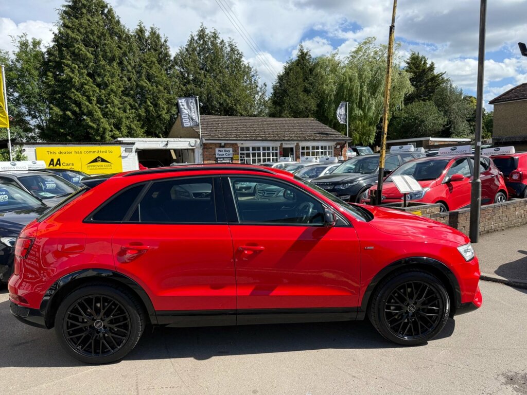 Audi Q3 2.0 Tdi Black Edition Quattro Euro 6 Ss Red #4