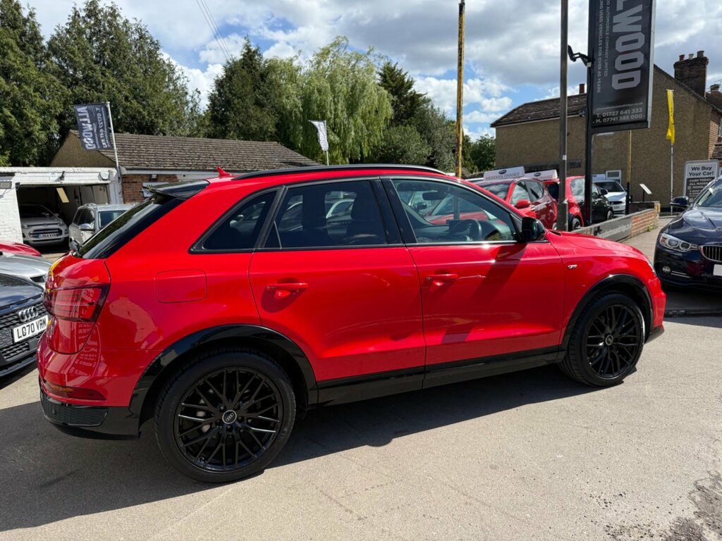 Audi Q3 2.0 Tdi Black Edition Quattro Euro 6 Ss Red #6