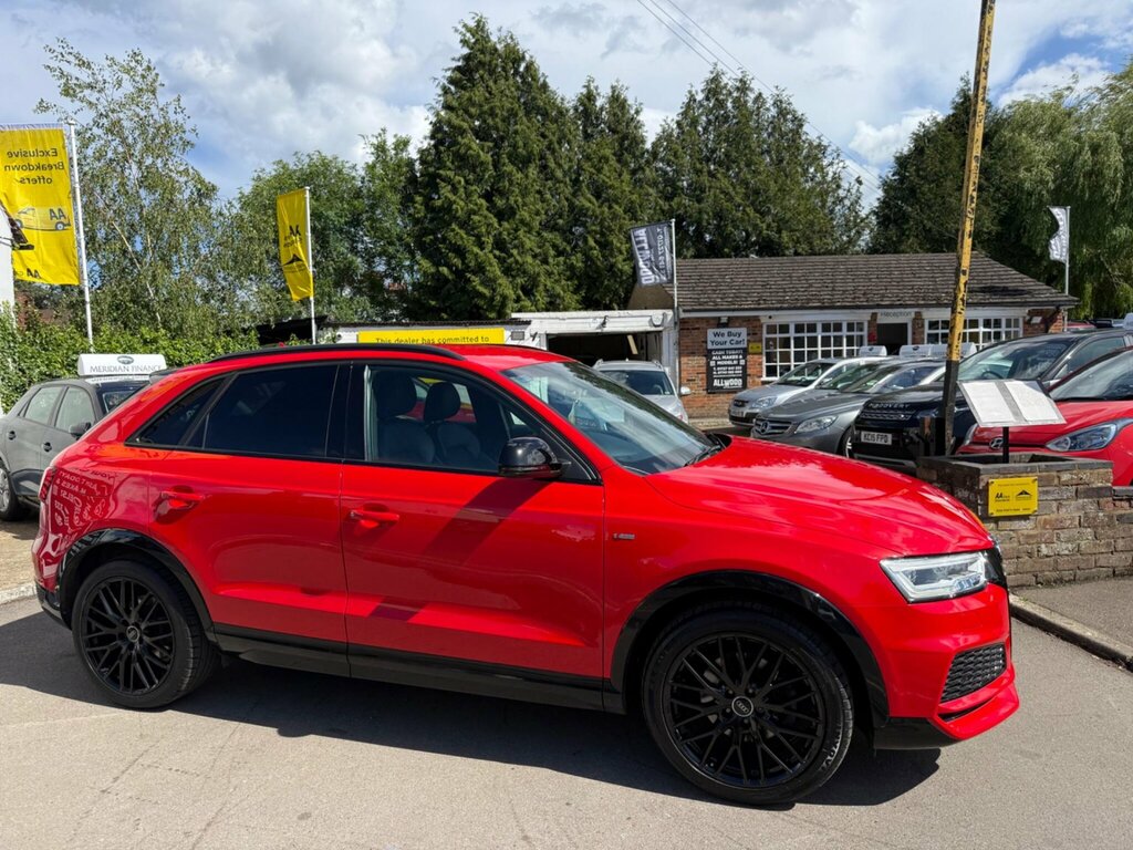 Audi Q3 2.0 Tdi Black Edition Quattro Euro 6 Ss Red #3