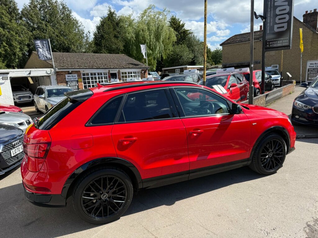 Audi Q3 2.0 Tdi Black Edition Quattro Euro 6 Ss Red #5