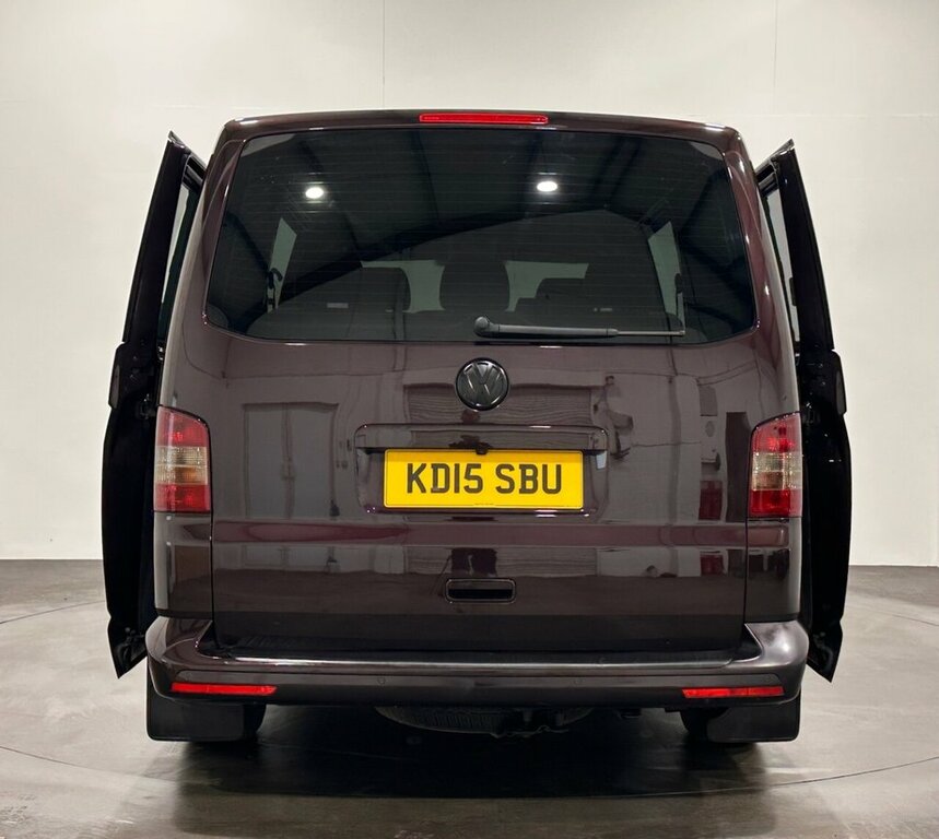 Volkswagen Transporter T30 Tdi Highline Lwb Vw T5 Sportine Seats No Vat Blue #5