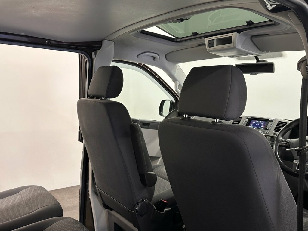 Volkswagen Transporter T30 Tdi Highline Lwb Vw T5 Sportine Seats No Vat Blue #11