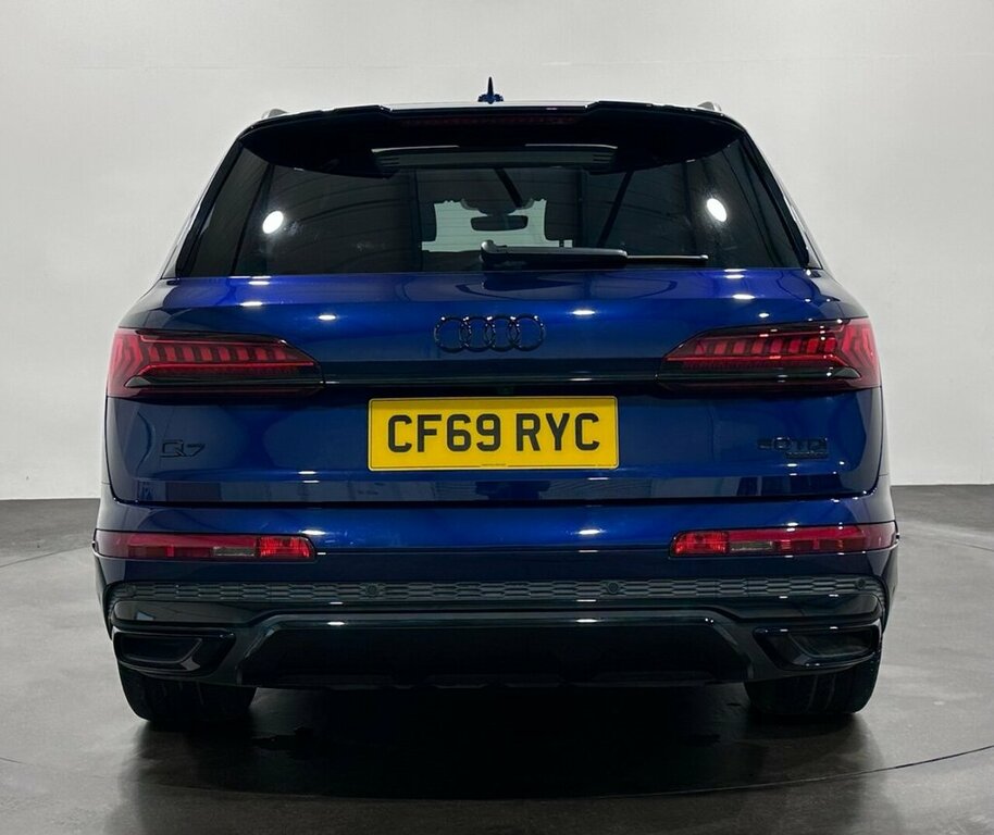 Audi Q7 3L Black Edition Blue #6
