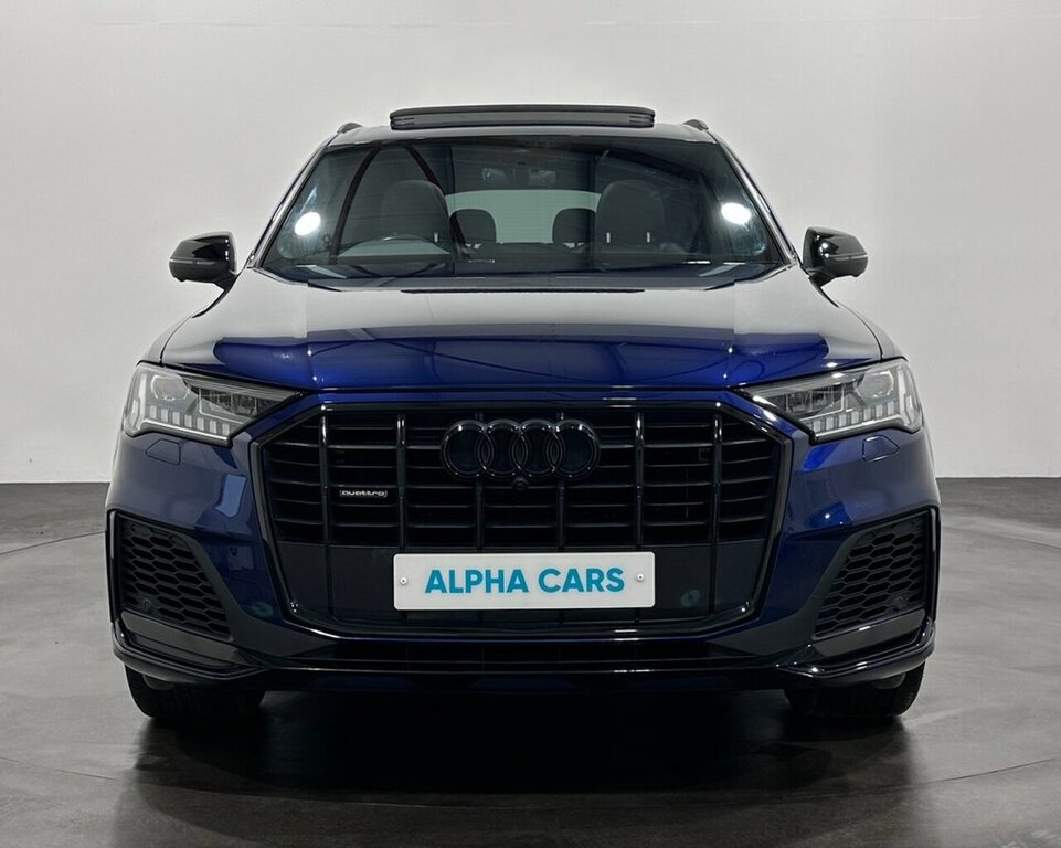 Audi Q7 3L Black Edition Blue #5