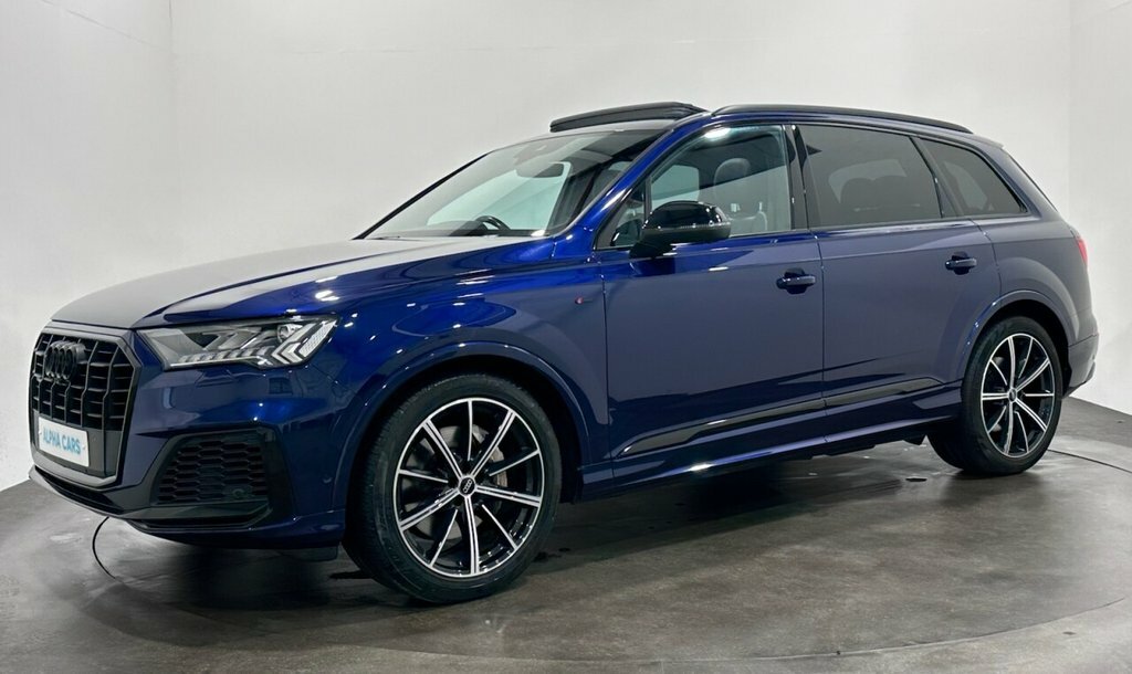 Audi Q7 3L Black Edition Blue #2