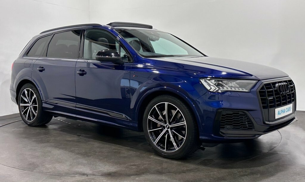 Audi Q7 3L Black Edition Blue