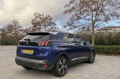 Peugeot 3008 1.2 Puretech Gt Line Euro 6 Ss ST17KKU Blue #3
