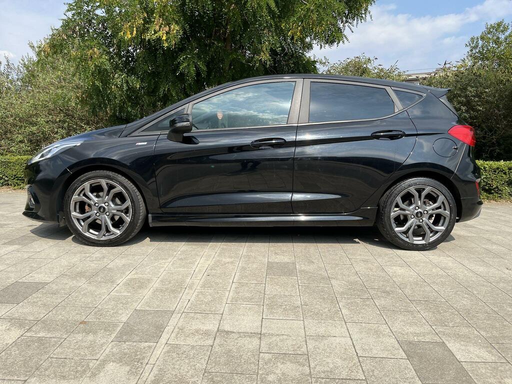Ford Fiesta 1.0T Ecoboost St-line Euro 6 Ss WO67EMJ Black #6