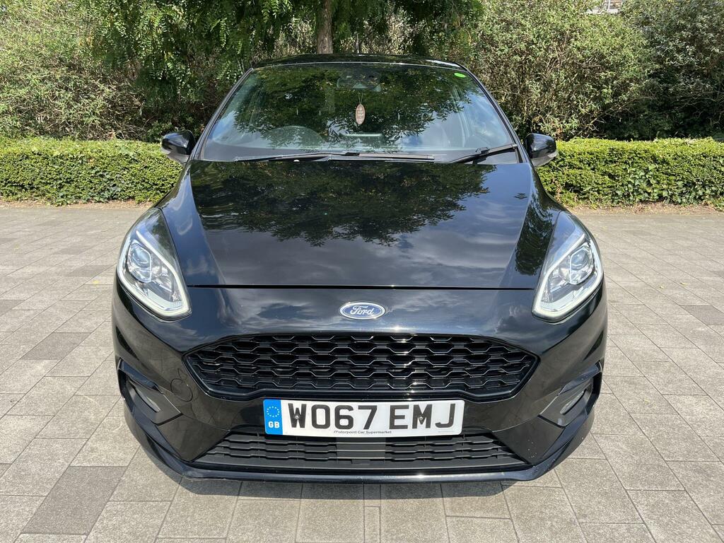 Ford Fiesta 1.0T Ecoboost St-line Euro 6 Ss WO67EMJ Black #3