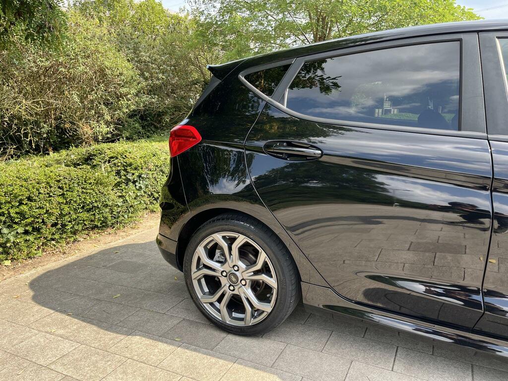 Ford Fiesta 1.0T Ecoboost St-line Euro 6 Ss WO67EMJ Black #5