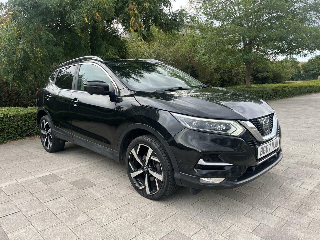 Nissan Qashqai 1.6 Dig-t Tekna Euro 6 Ss BG67NJU Black #5