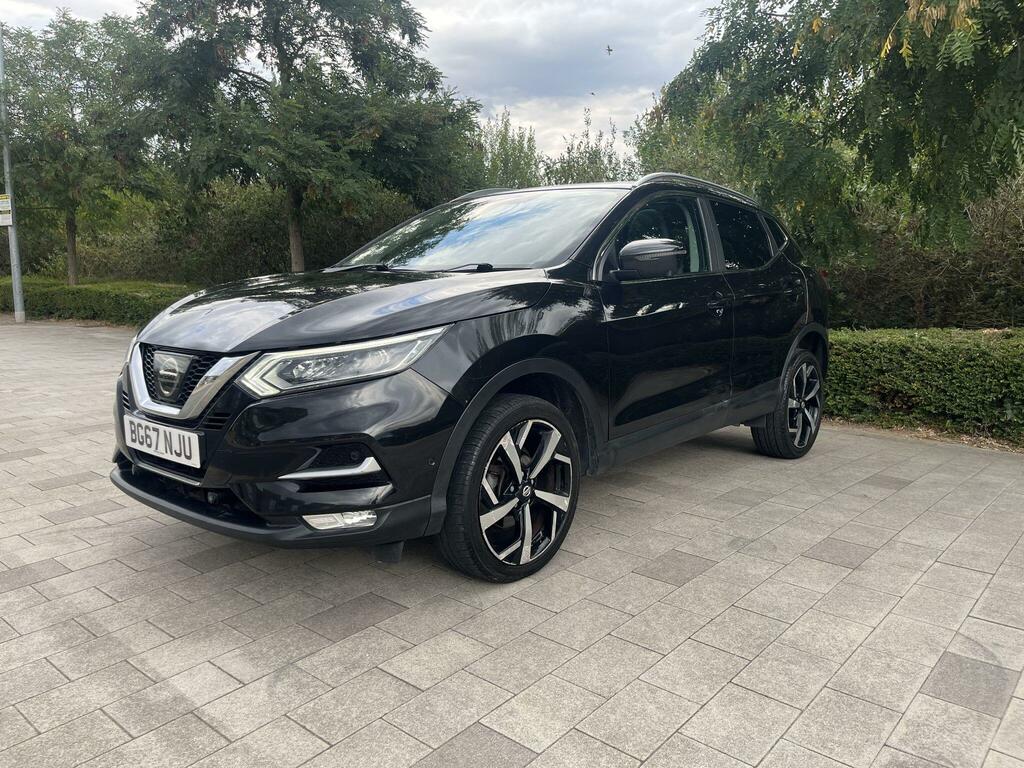 Nissan Qashqai 1.6 Dig-t Tekna Euro 6 Ss BG67NJU Black #3